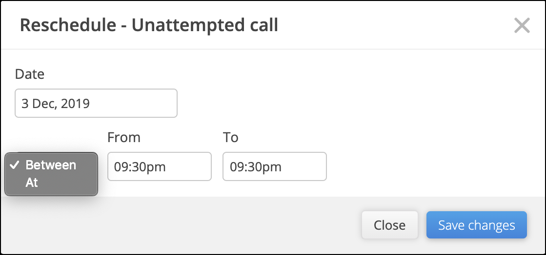 schedule a call back